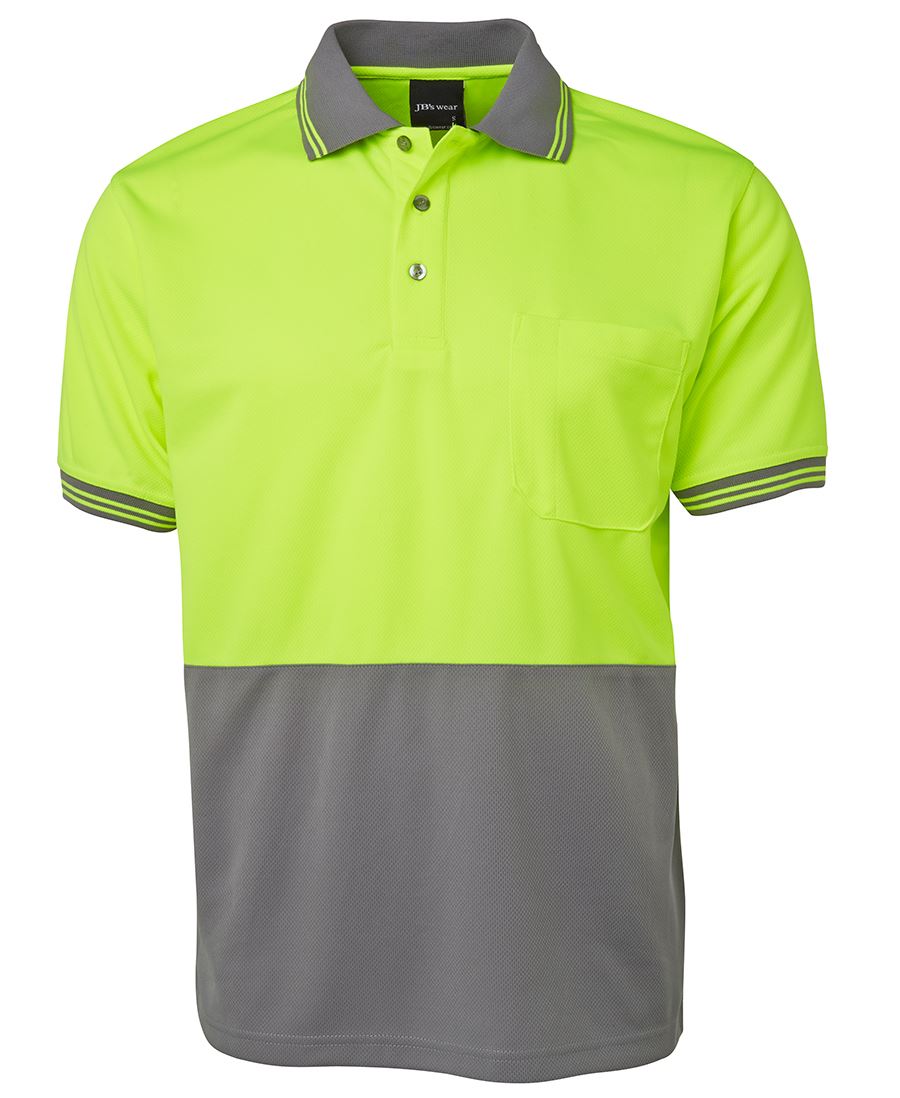 HI VIS S/S TRADITIONAL POLO