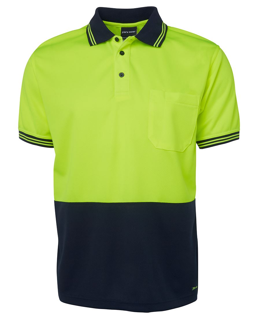 HI VIS S/S TRADITIONAL POLO