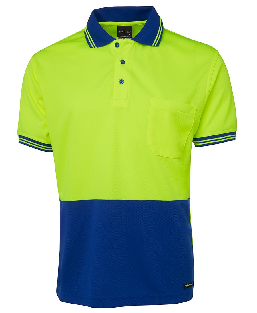 HI VIS S/S TRADITIONAL POLO