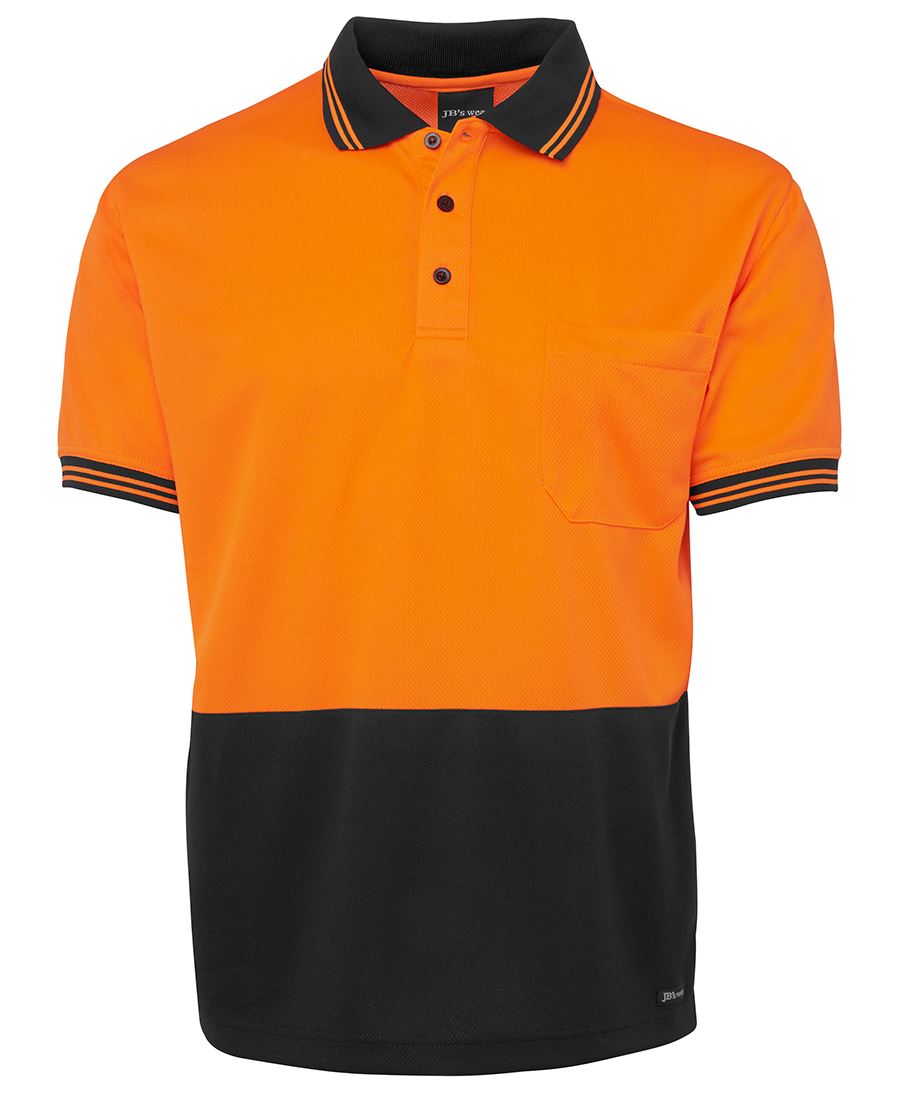 HI VIS S/S TRADITIONAL POLO