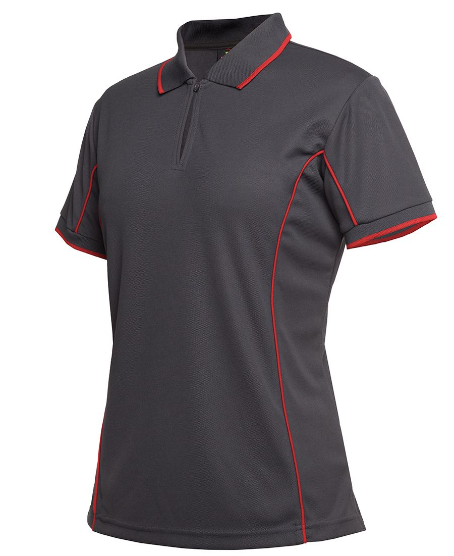 LADIES PIPING POLO SHIRT