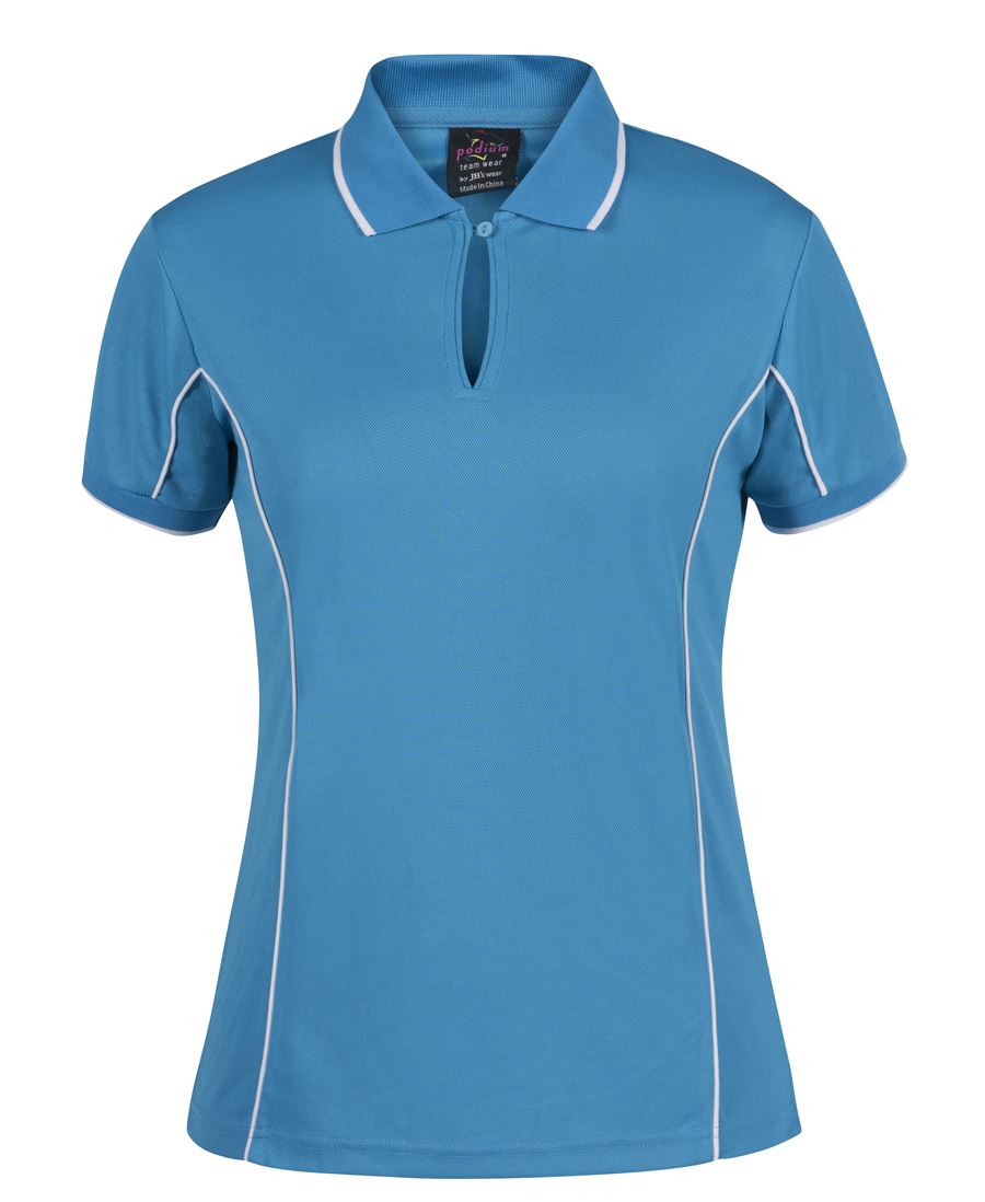 LADIES PIPING POLO SHIRT