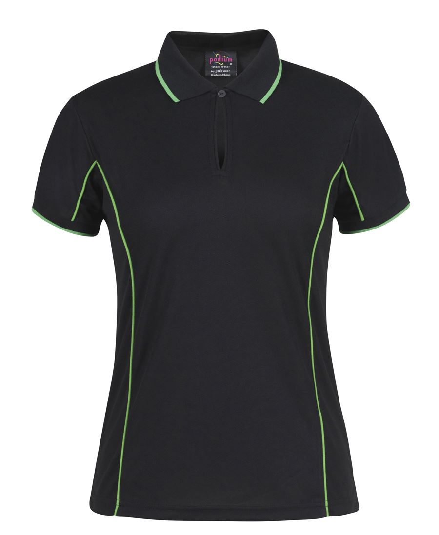 LADIES PIPING POLO SHIRT