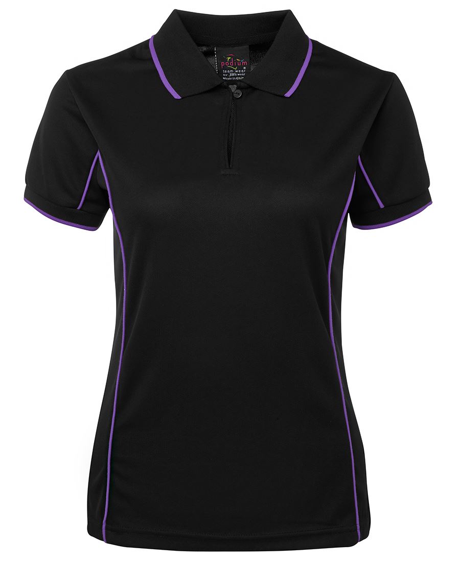 LADIES PIPING POLO SHIRT