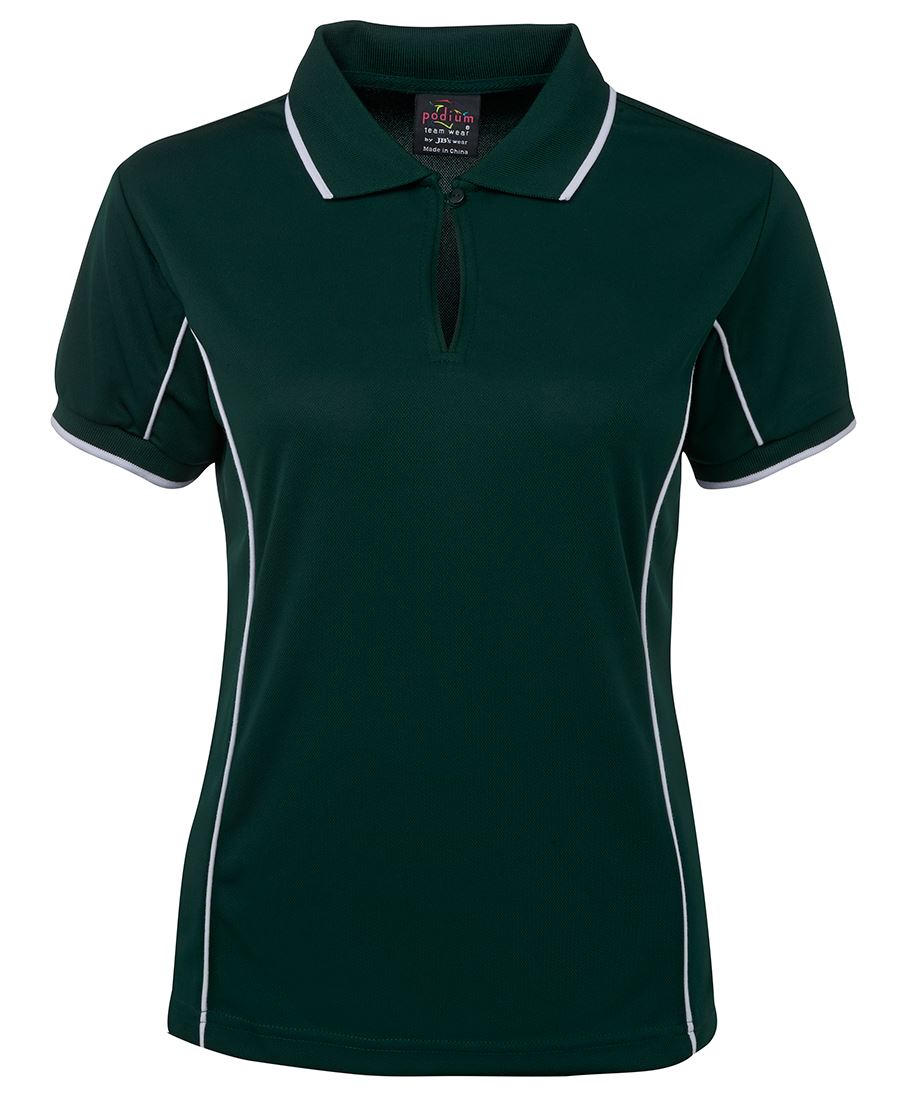 LADIES PIPING POLO SHIRT