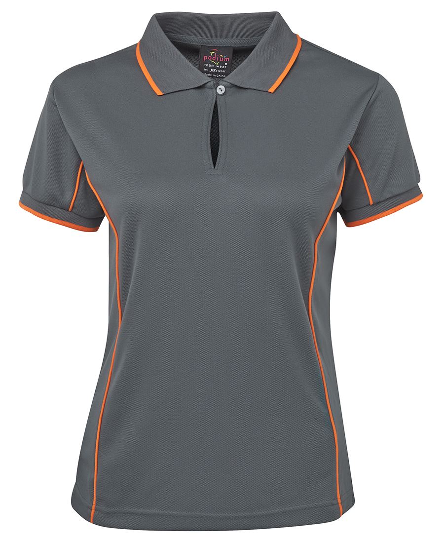 LADIES PIPING POLO SHIRT