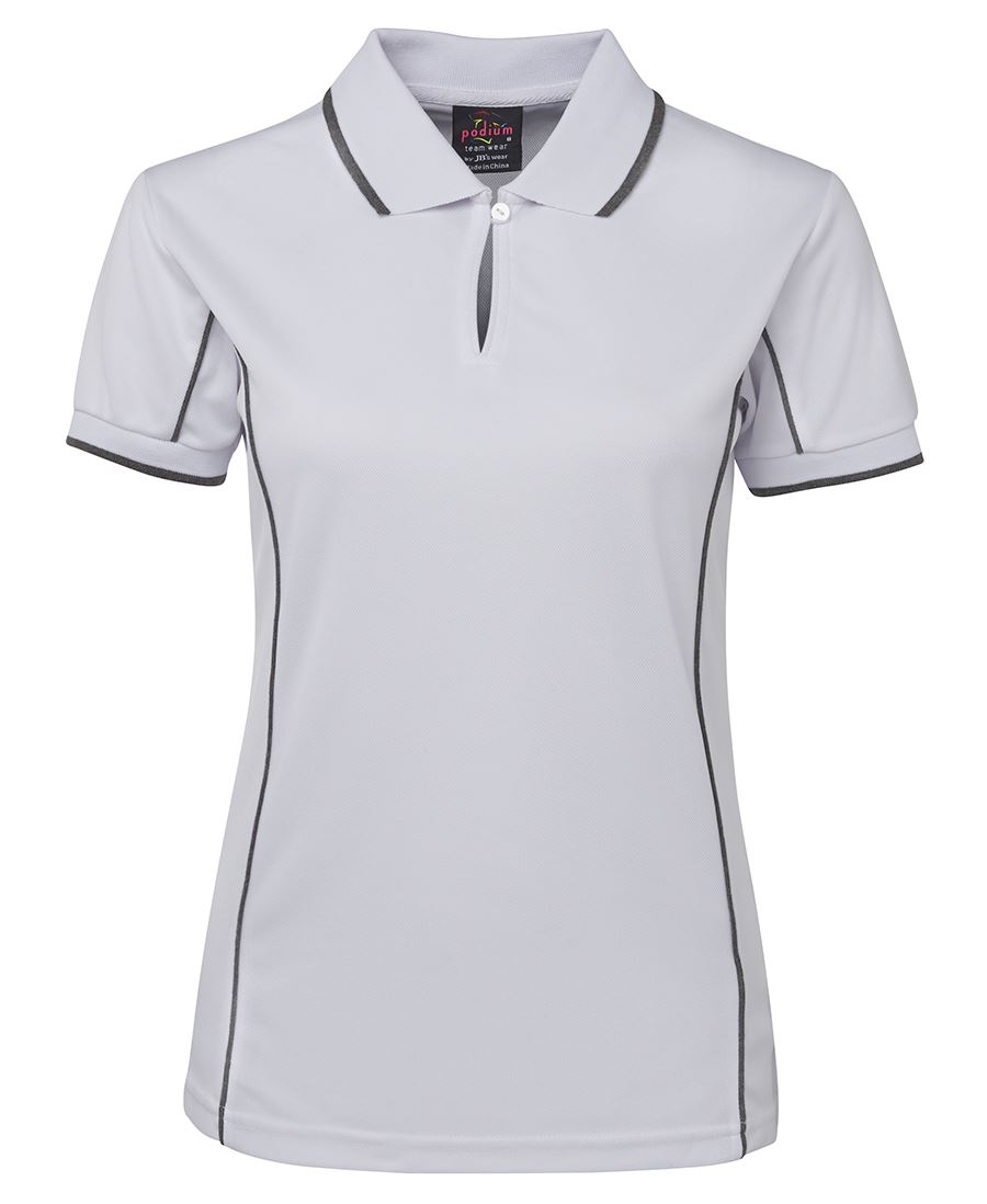 LADIES PIPING POLO SHIRT