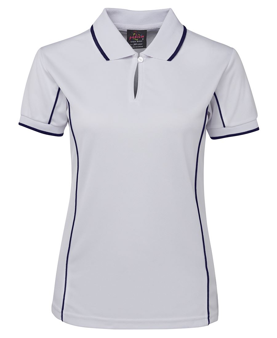 LADIES PIPING POLO SHIRT